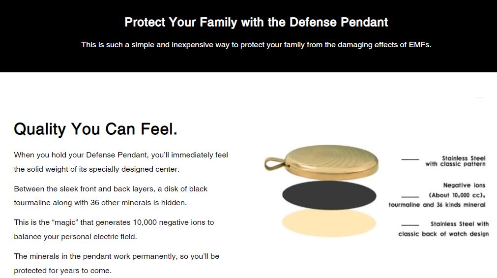 EMF Protection With Defense Pendant Reviews