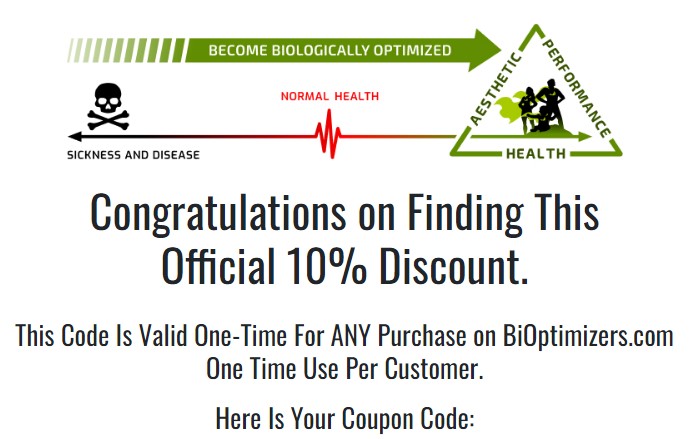 bioptimizers discount code