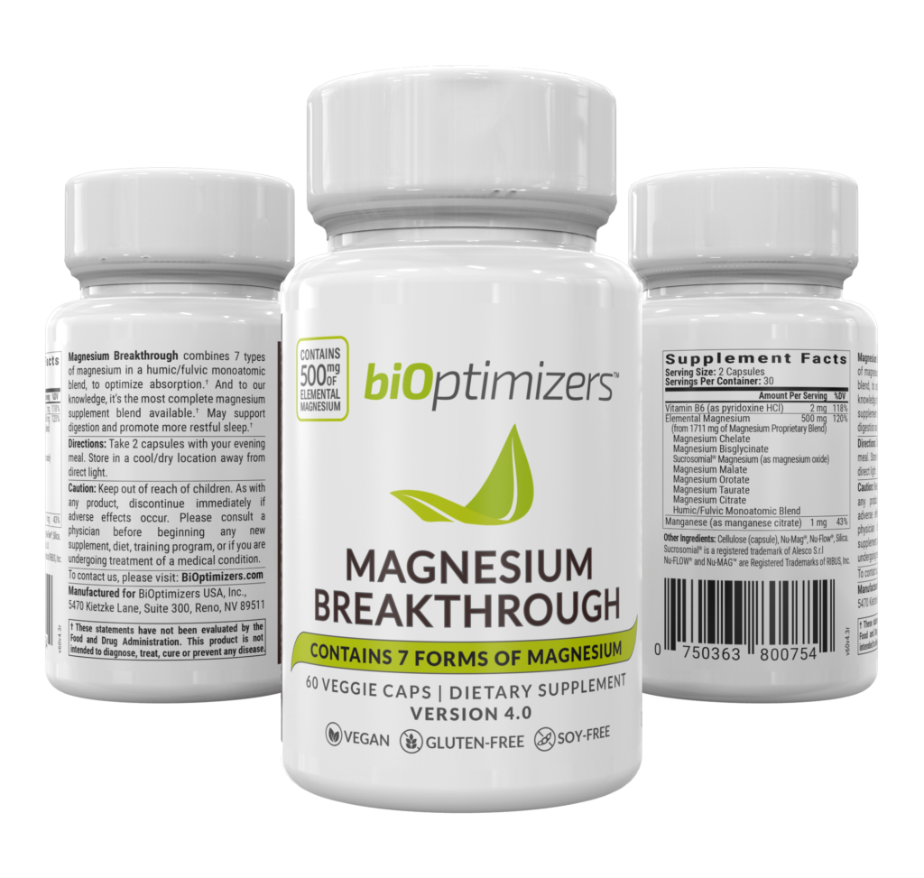 Magnesium Breakthrough biOptimizers Reviews