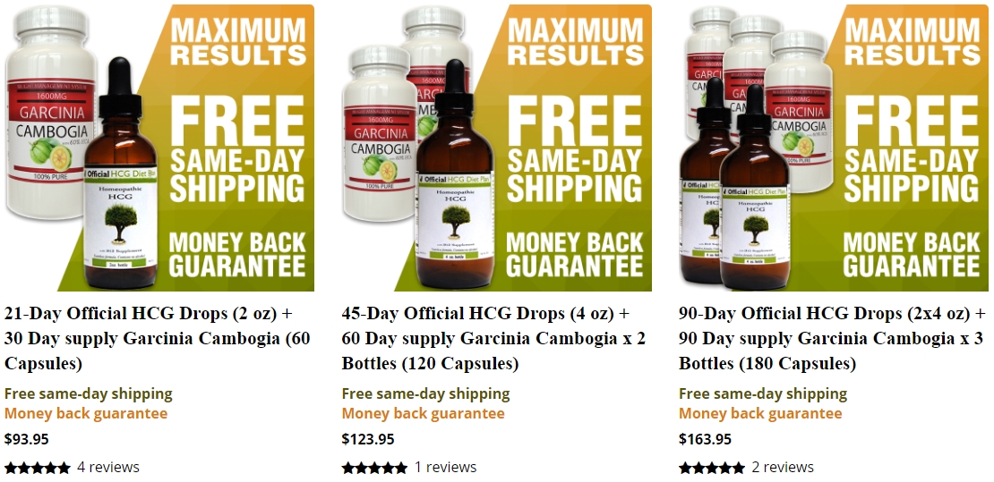 Official HCG Diet Plan Reviews & Deal