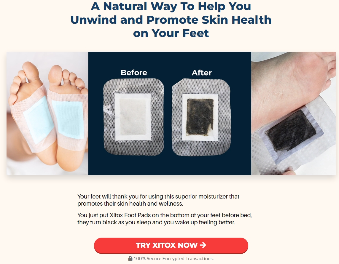 Simple Promise XITOX Foot Pads Reviews Does It Work? Healthy 365 Days