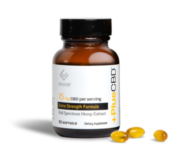 CV Sciences +PlusCBD Extra Strength Softgels