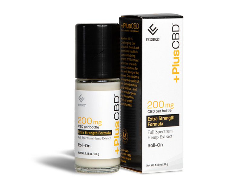 CV Sciences Plus CBD Roll-On Reviews: